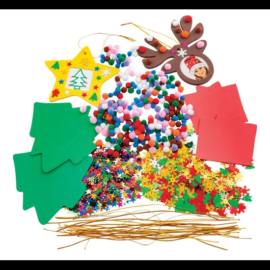 Christmas Foam Photo Frames - Pack of 40 - Modern Teaching Aids NZ