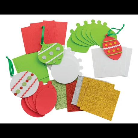 Christmas Foam Ornaments - Pack of 24 - Modern Teaching Aids NZ