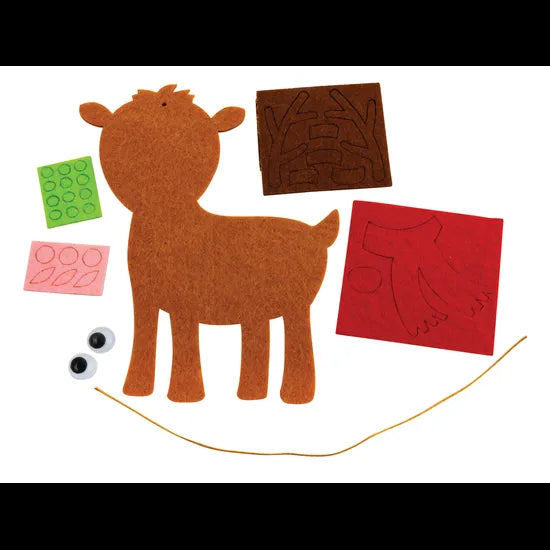 Felt Reindeers - Pack of 10 - Modern Teaching Aids NZ