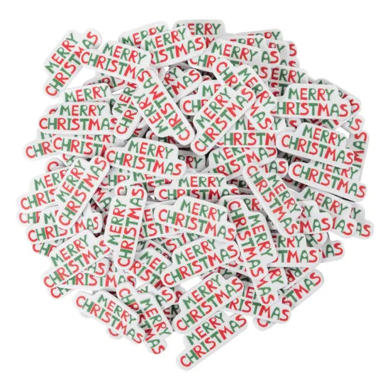 Merry Christmas Foam Stickers - Pack of 100 - Modern Teaching Aids NZ