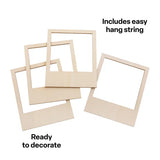 Wooden Polaroid Frames - Pack of 10 - Modern Teaching Aids NZ