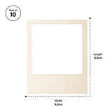 Wooden Polaroid Frames - Pack of 10 - Modern Teaching Aids NZ
