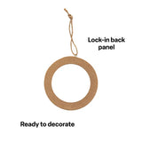 Round Wooden Frames - Pack of 10 - Modern Teaching Aids NZ