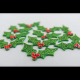 Glitter Foam Holly Stickers - Pack of 150 - Modern Teaching Aids NZ