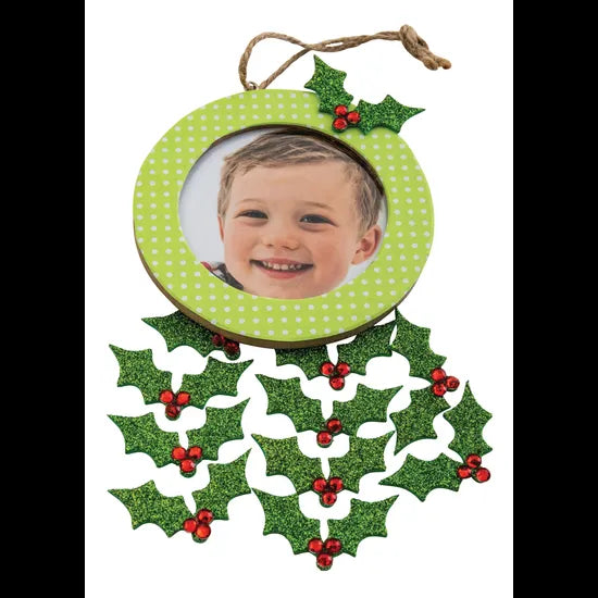 Glitter Foam Holly Stickers - Pack of 150 - Modern Teaching Aids NZ