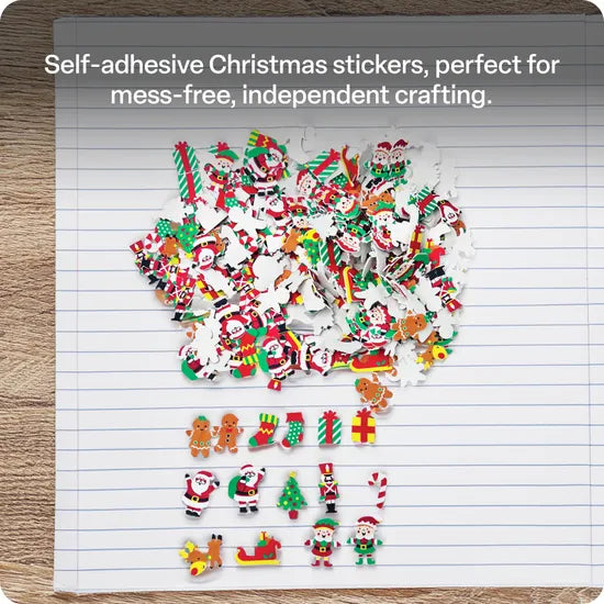 Christmas Foam Stickers - Pack of 300 - Modern Teaching Aids NZ