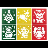 Christmas Stencils - Pack of 6 - Modern Teaching Aids NZ