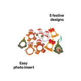 Christmas Character Photo Frames - Pack of 10 - Modern Teaching Aids NZ