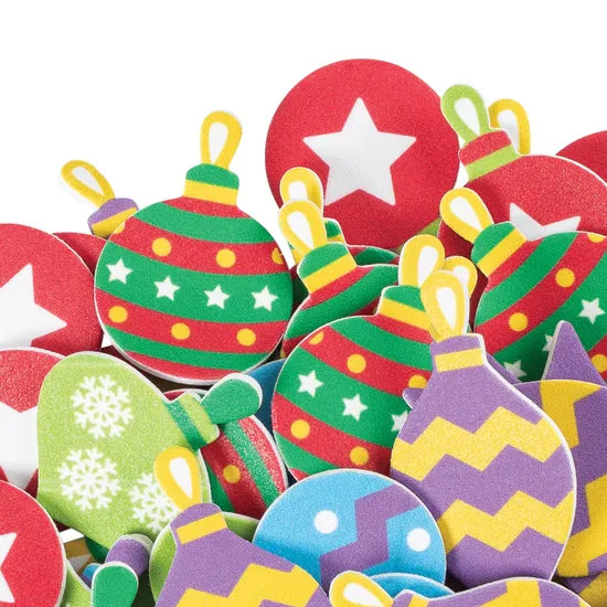 Christmas Bauble Stickers - Pack of 100 - Modern Teaching Aids NZ