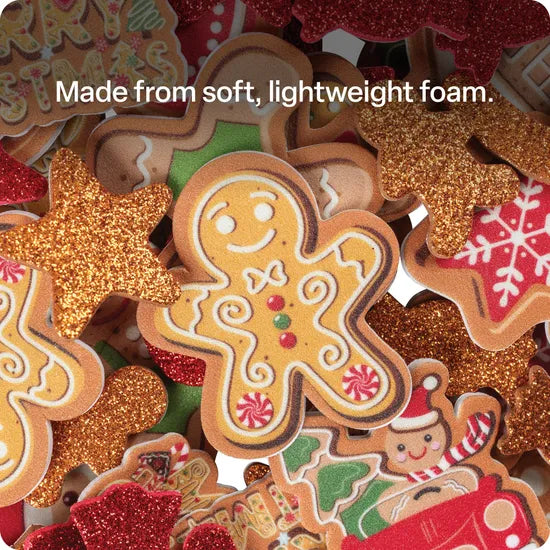 Gingerbread Christmas Stickers - Pack of 100 - Modern Teaching Aids NZ