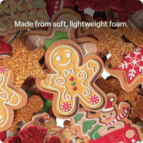 Gingerbread Christmas Stickers - Pack of 100 - Modern Teaching Aids NZ