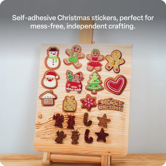 Gingerbread Christmas Stickers - Pack of 100 - Modern Teaching Aids NZ