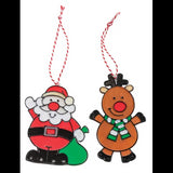 Christmas Suncatchers - Pack of 10 - Modern Teaching Aids NZ