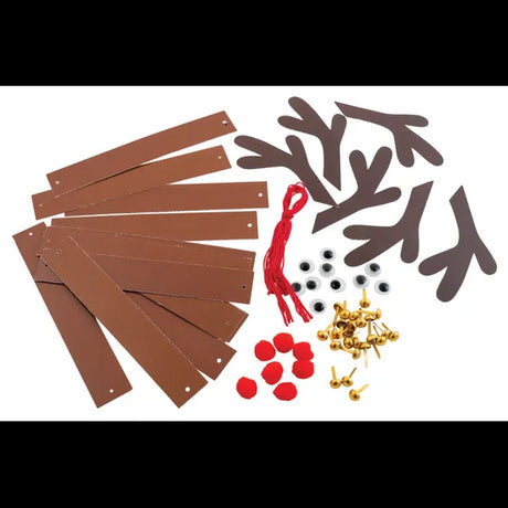 Reindeer Ornament Kit - Pack of 12 - Modern Teaching Aids NZ