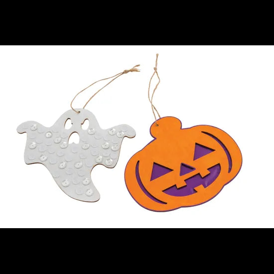 Wooden Halloween Decorations - Pack of 10 - Modern Teaching Aids NZ