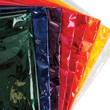 Assorted Cellophane 750mm x 1m - Pack of 24 - Modern Teaching Aids NZ