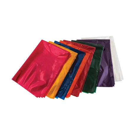 Assorted Cellophane 750mm x 1m - Pack of 24 - Modern Teaching Aids NZ