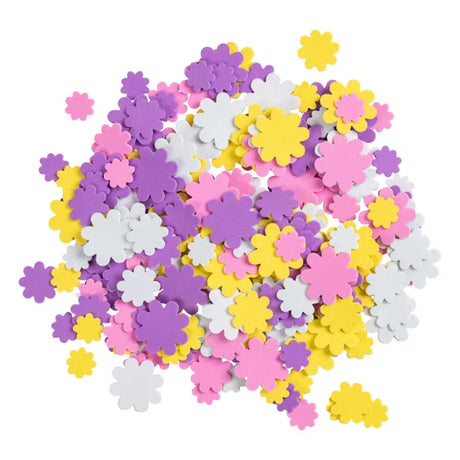 Foam Flower Stickers - Pack of 200 - Modern Teaching Aids NZ