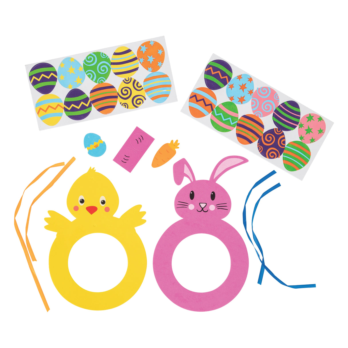 Foam Easter Wreaths - Pack of 12 - Modern Teaching Aids NZ