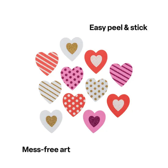 Foam Heart Stickers - Pack of 300 - Modern Teaching Aids NZ