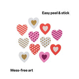 Foam Heart Stickers - Pack of 300 - Modern Teaching Aids NZ