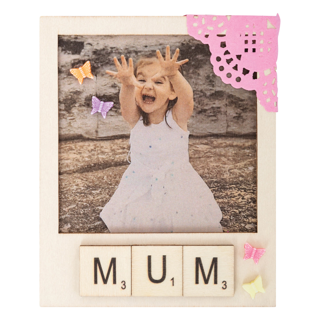 Wooden MUM Tiles - Pack of 90 - Modern Teaching Aids NZ