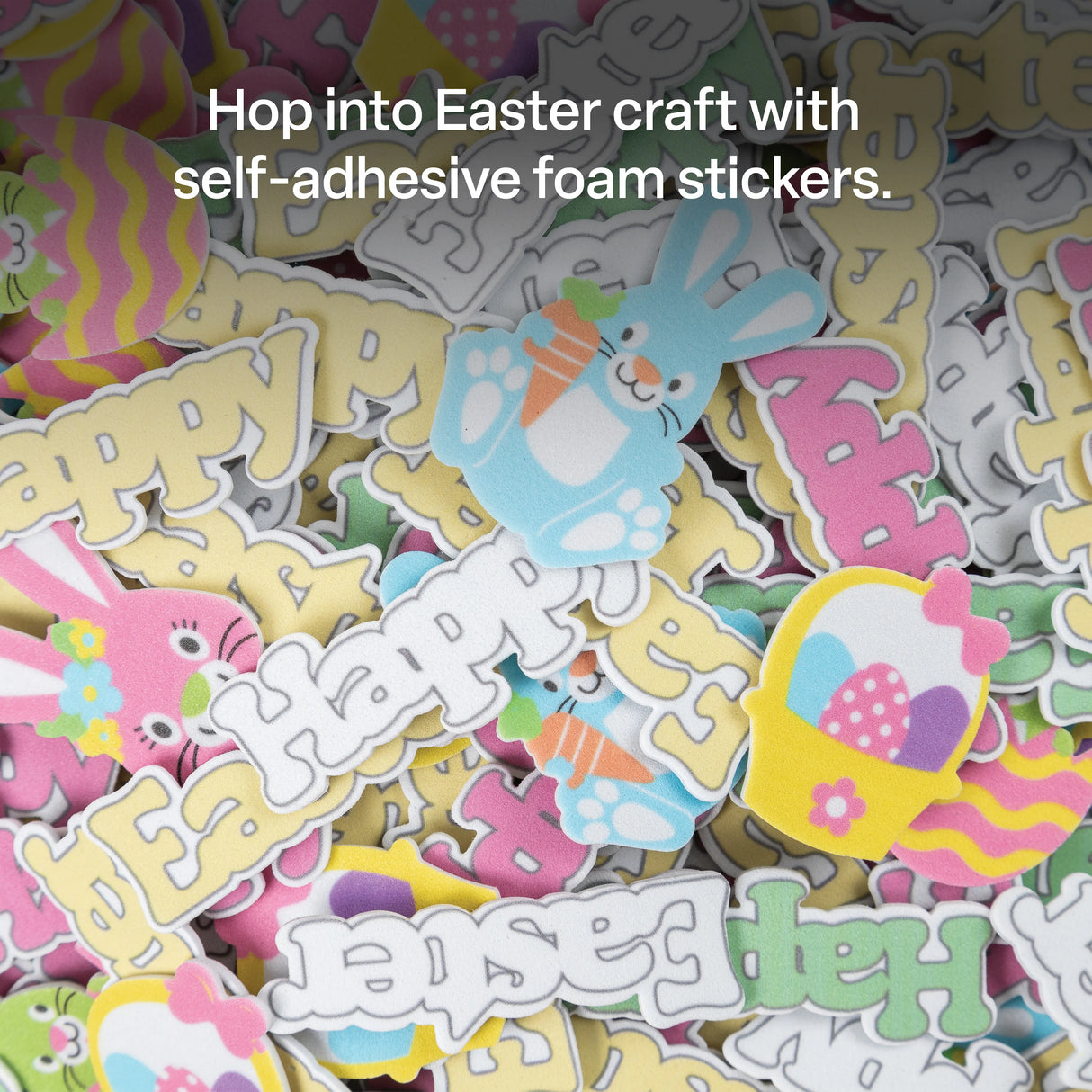 Foam Easter Stickers - Pack of 300 - Modern Teaching Aids NZ