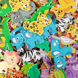 Foam Jungle Animal Stickers - Pack of 300 - Modern Teaching Aids NZ