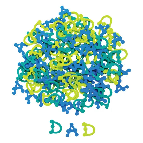 Foam Dad Letter Stickers - Pack of 150 - Modern Teaching Aids NZ