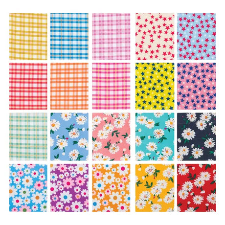 Assorted Material - Pack of 20 - Modern Teaching Aids NZ