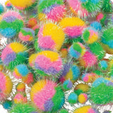 Glitter Pastel Pom Poms - Pack of 100 - Modern Teaching Aids NZ