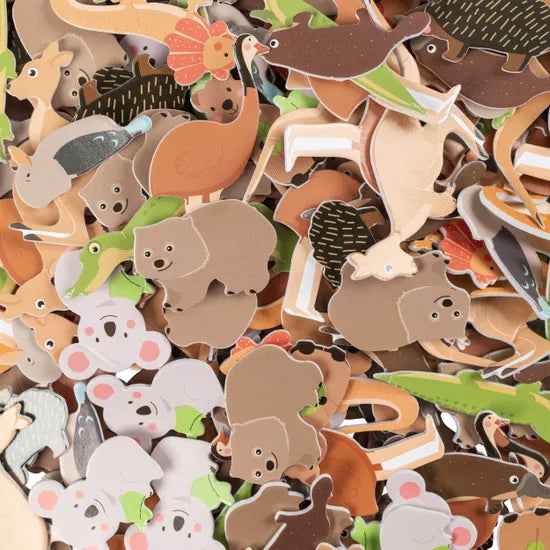 Foam Australian Animal Stickers - Pack of 300 - Modern Teaching Aids NZ