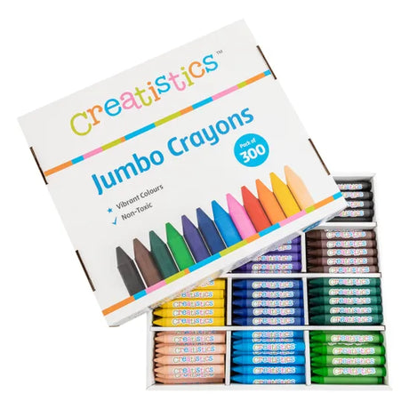 Jumbo Crayons - Class Pack of 300 - Modern Teaching Aids NZ