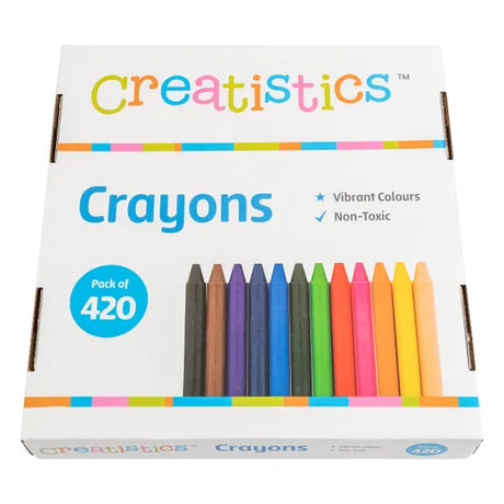 Standard Crayons - Class Pack of 420 - Modern Teaching Aids NZ