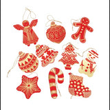 Christmas Scratch Art Shapes - Pack of 50 - Modern Teaching Aids NZ