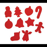 Christmas Scratch Art Shapes - Pack of 50 - Modern Teaching Aids NZ