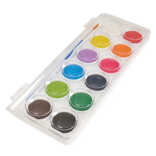 Creatistics Watercolour Palette - Kit of 12 - Modern Teaching Aids NZ
