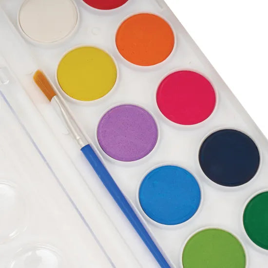 Creatistics Watercolour Palette - Kit of 12 - Modern Teaching Aids NZ