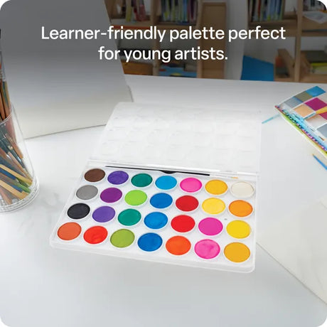 Creatistics Watercolour Palette - 28 Colours - Modern Teaching Aids NZ