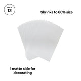 Clear Shrink Film - Pack of 12 - Modern Teaching Aids NZ