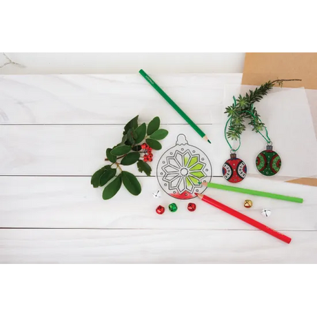 Creatistics Christmas Shrink Film Ornaments- Pack of 12 - Modern Teaching Aids NZ