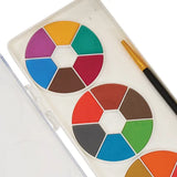 Watercolour Fan Palette - 24 Colours