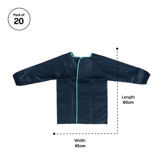 Creatistics Junior Long Sleeved Smock - Pack of 20