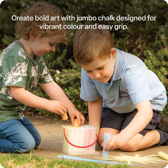 Sidewalk Chalk - Tub of 20 - Modern Teaching Aids NZ