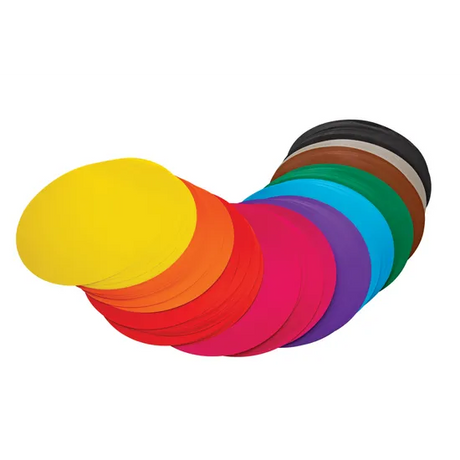 Gloss Paper Circles 18cm 70gsm - Pack of 360 - Modern Teaching Aids NZ