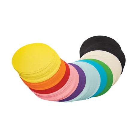 Matte Paper Circles 18cm 70gsm - Pack of 360 - Modern Teaching Aids NZ