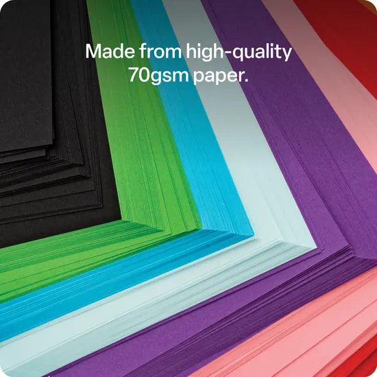 Matte Paper Squares 12.7cm 70gsm - Pack of 360 - Modern Teaching Aids NZ