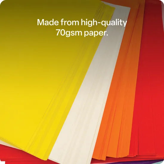 Matte Paper Squares 25.4cm 70gsm - Pack of 360 - Modern Teaching Aids NZ