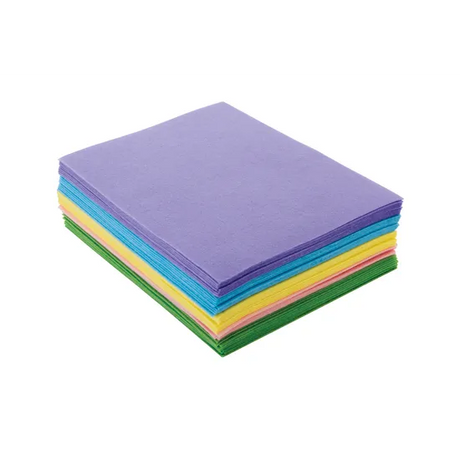 Pastel Felt - Pack of 50 - Modern Teaching Aids NZ