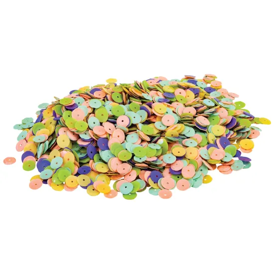 Pastel Sequins - 100g - Modern Teaching Aids NZ
